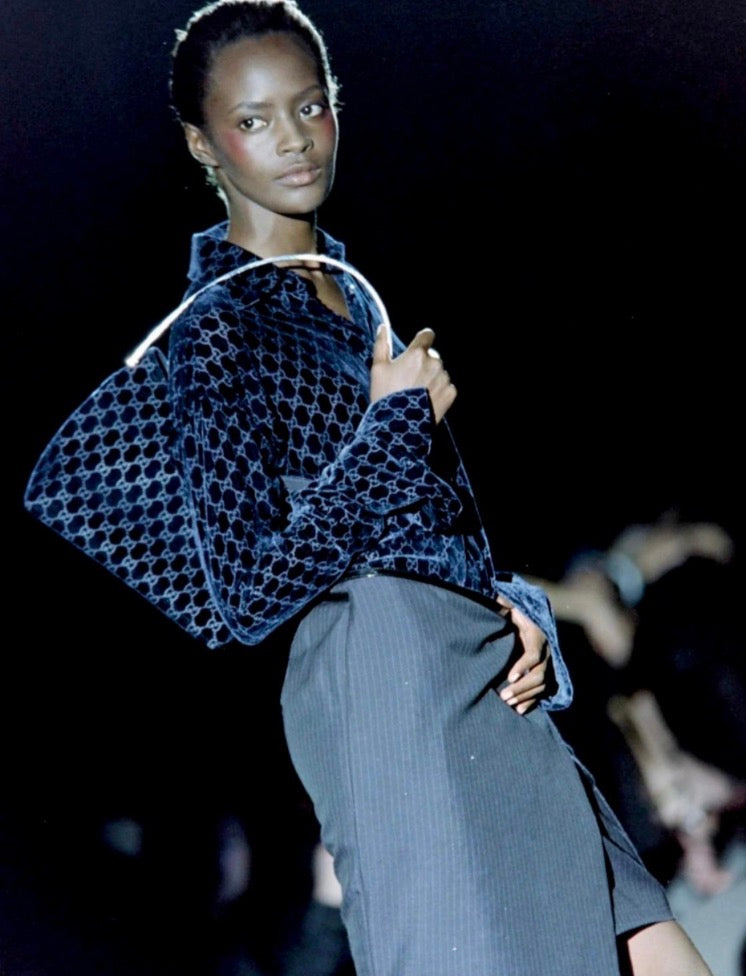 Gucci 1997 Tom Ford Kadife Çanta