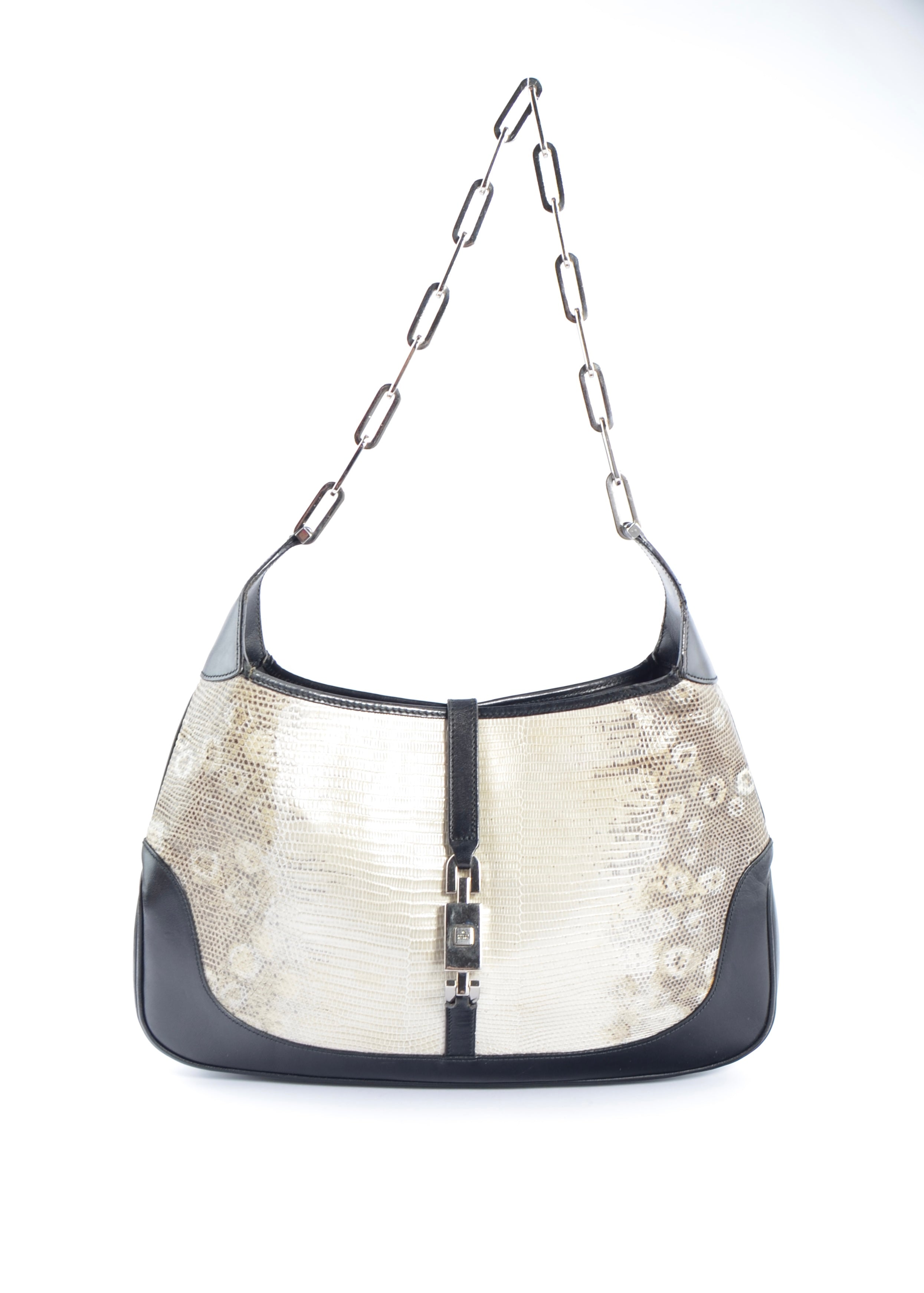 Gucci x Tom Ford Lizard Leather Jackie Bag