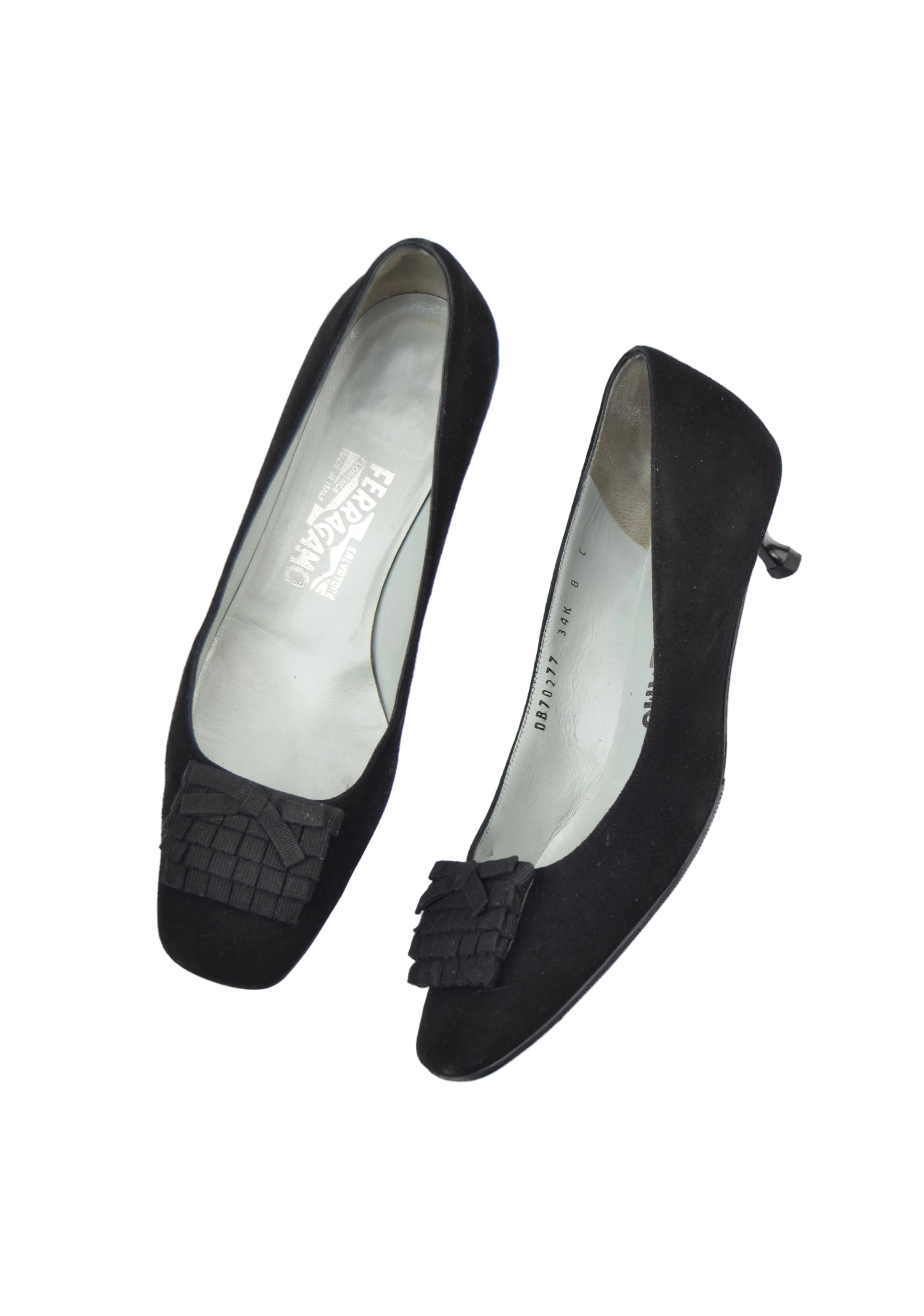 Salvatore Ferragamo Süet Topuklu ayakkabı