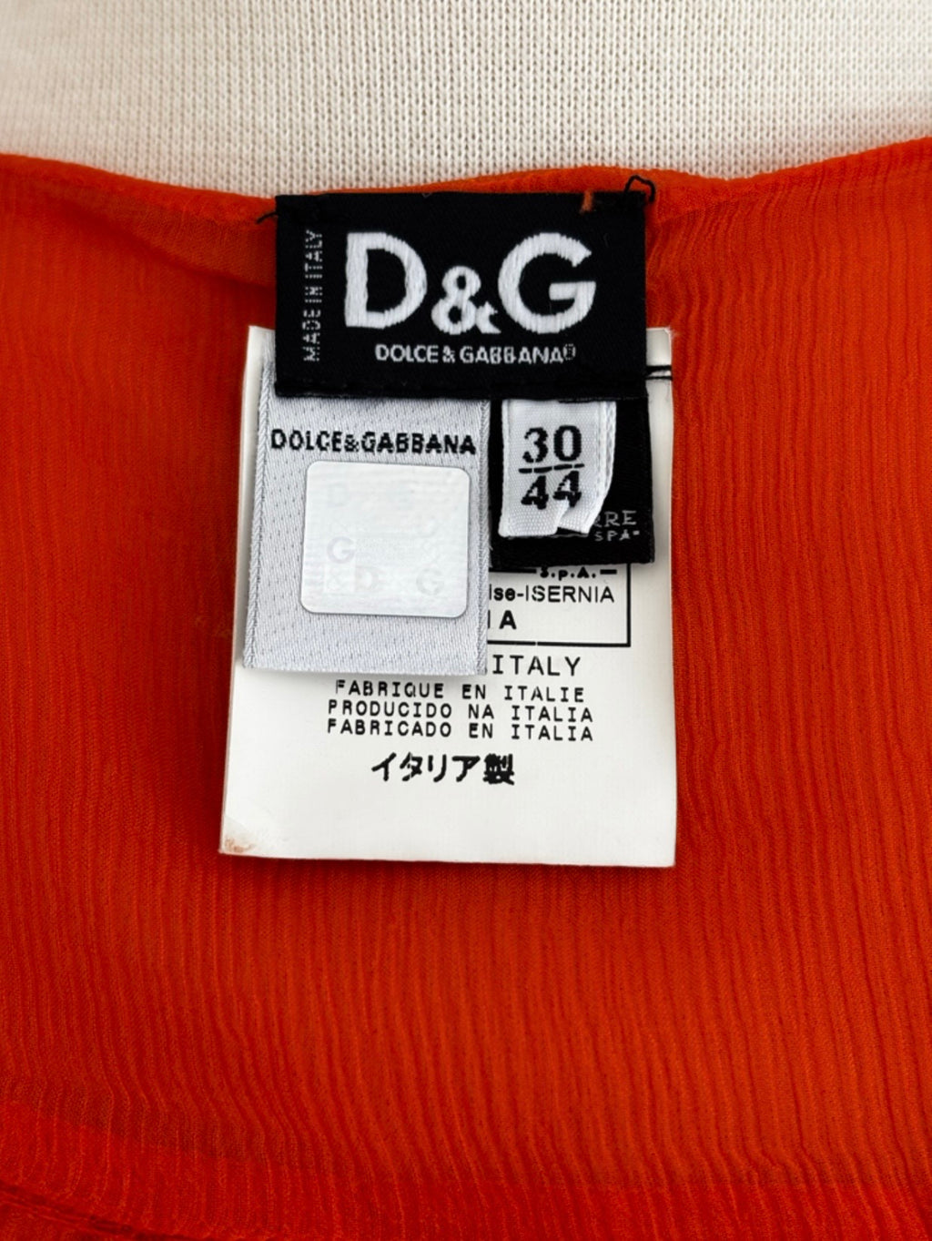 Dolce&Gabbana ipek şifon bluz