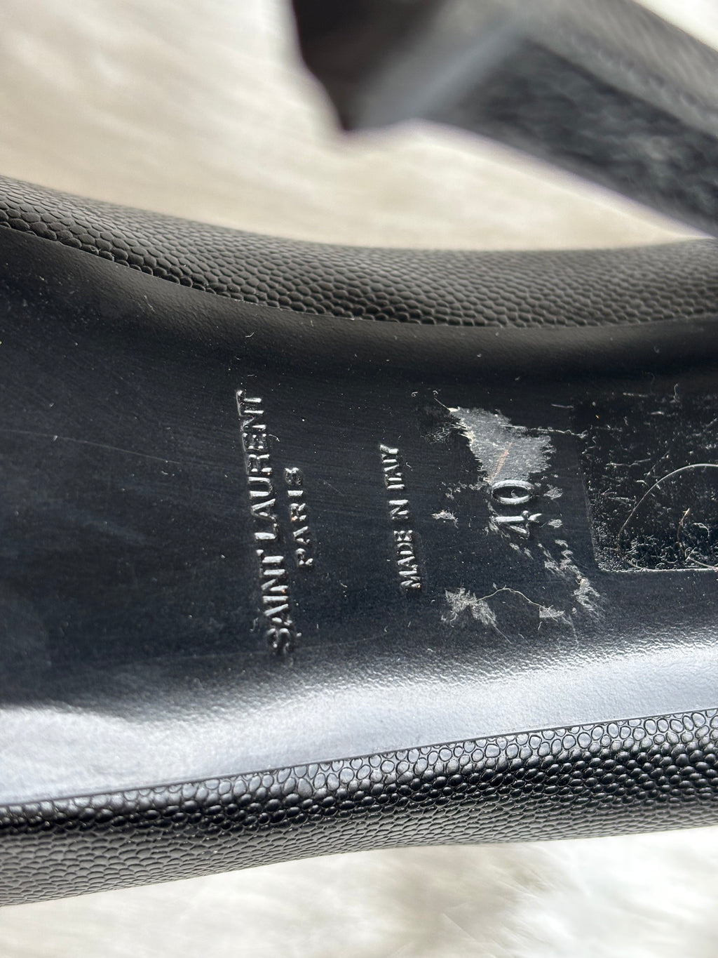 Saint Laurent Tribtoo 105 topuklu ayakkabı